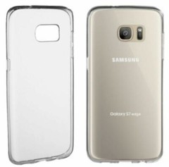 NEW Insignia Samsung Galaxy S7 Edge CLEAR Cell Phone Case Soft NS-MSGS7EPTC Grip