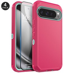 For Google Pixel 10 Pro 10 Pro XL Case Hard Cover 3in1 Layers / Screen Protector