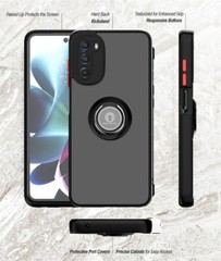 For Motorola G53 G51 G50 G 5G/Stylus/Play Magnetic Ring Stand Phone Case Cover