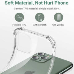 Lot Clear Phone Case Silicon Soft Cover For iPhone 12 11 Pro Max X XR X 8 7 6 SE