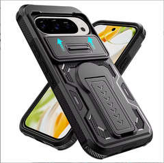 Heavy Duty Case for Google Pixel 10 Pro/10/9 Pro/9, Shockproof with Kickstand