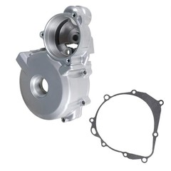 Left Side Engine Stator Magneto Cover Case with Gask Replacement for Suzuki