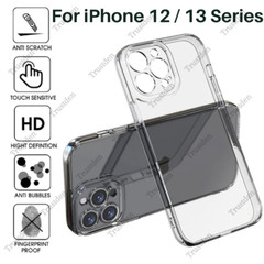 For iPhone 13 12 Mini Pro Max Shockproof Clear Case Soft TPU Cover Wholesale Lot