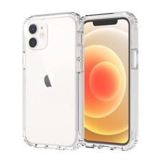 For iPhone 15 14 13 12 11 Pro Max Mini Soft Silicone Clear Cover Shockproof Case