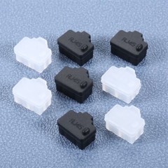 10X Ethernet Hub Port RJ45 Plugs Protector Cap Prevent Dust Debris TO Port Cover