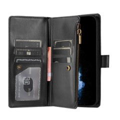 Zipper Leather Flip Wallet Card Slot Case Cover For Samsung Galaxy A72 A51 A04