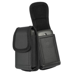 F Kyocera DuraXV Extreme Rugged Flip Phone Case Leather Vertical Pouch Belt Clip