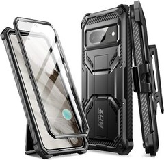 i-Blason For Google Pixel 8 Case Bumper Screen Cover Support Fingerprint ID 2023