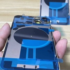 New For iPhone 14 14 Plus Back Cover Glass Big Cam Hole Replacement With Tool US