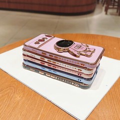 For Google Pixel 9 Pro XL 8 7A Cute 3D Cartoon Shockproof Kickstand Phone Case