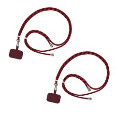 New2in1 Pack Universal Phone Lanyard Case Cover Holder Sling Necklace Strap Cord